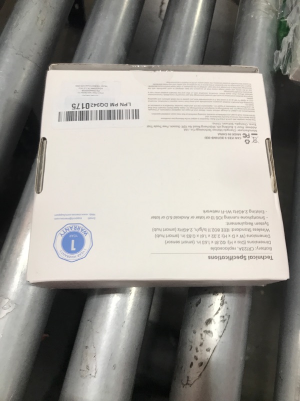 Photo 1 of Meross Smart Water Sensor Alarm 3 Pack, WiFi Water Leak Detector Support Apple HomeKit, SmartThings, IP67 Waterproof with App Alerts, Alarm, 100M Range for Home Basement Kitchen (Meross Hub Included)