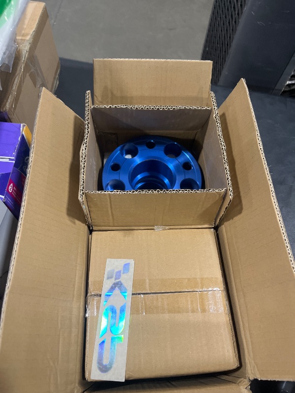 Photo 1 of KSP PERFORMANCE 5x5 Wheel Spacers for JK XK WJ WK, 2" 50mm Hubcentric Spacers with 1/2-20 Studs 71.5mm Bore Forged for 1999-2010 Grand Cherokee, 2005-2010 Commander, 2007-2018 Wrangler, 4Pcs Blue