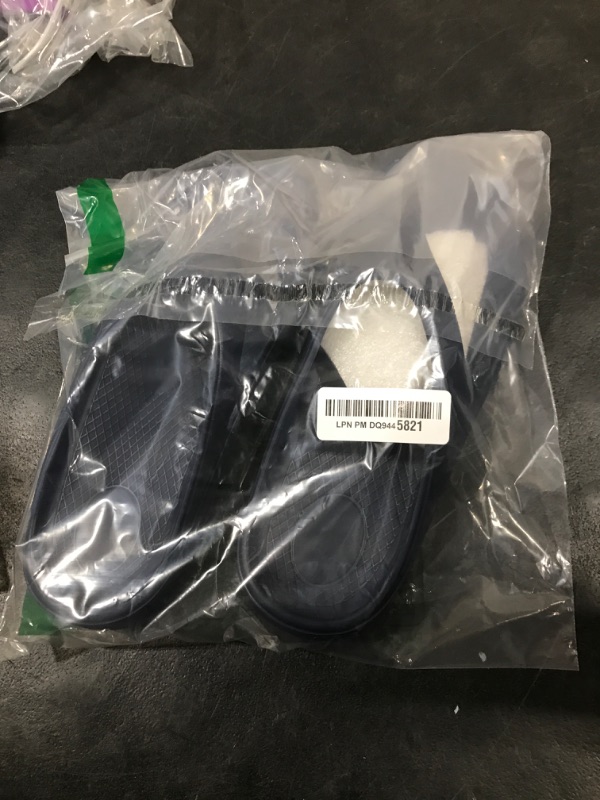 Photo 1 of shevalues Orthopedic Sandals for Women Arch Support Recovery Flip Flops Pillow Soft Summer Beach Shoes, Navy Blue 41 (9.5-10 Women/8-8.5 Men)