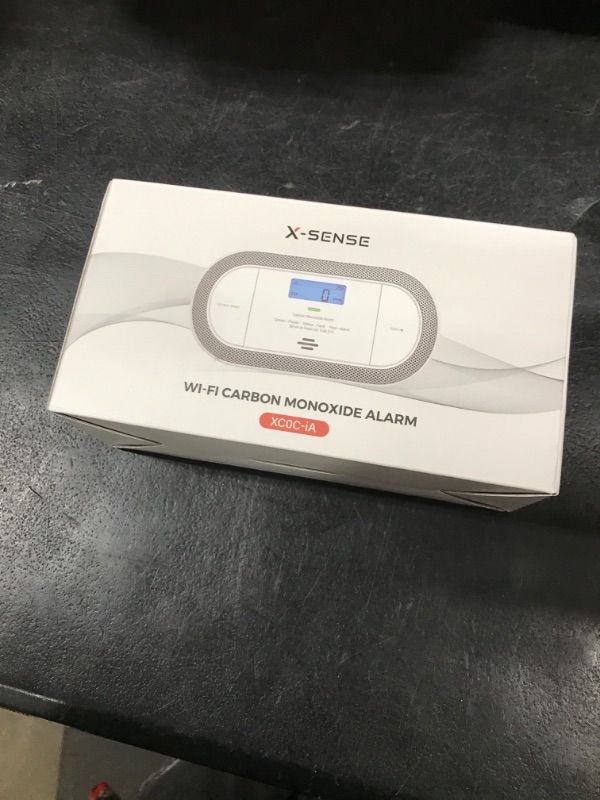 Photo 1 of X-Sense Wi-Fi Plug-in Carbon Monoxide Detector with AAA Battery Backup, No-Cost App Notifications, XC0C-iA, 1-Pack
