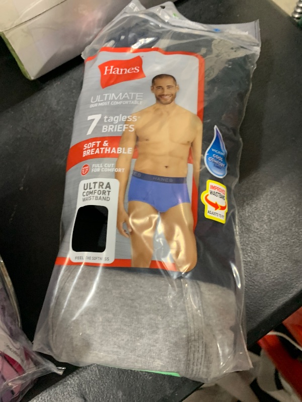 Photo 1 of Hanes Men Hanes Ultimate Men's FreshIQ Comfortsoft Briefs, 7-Pack