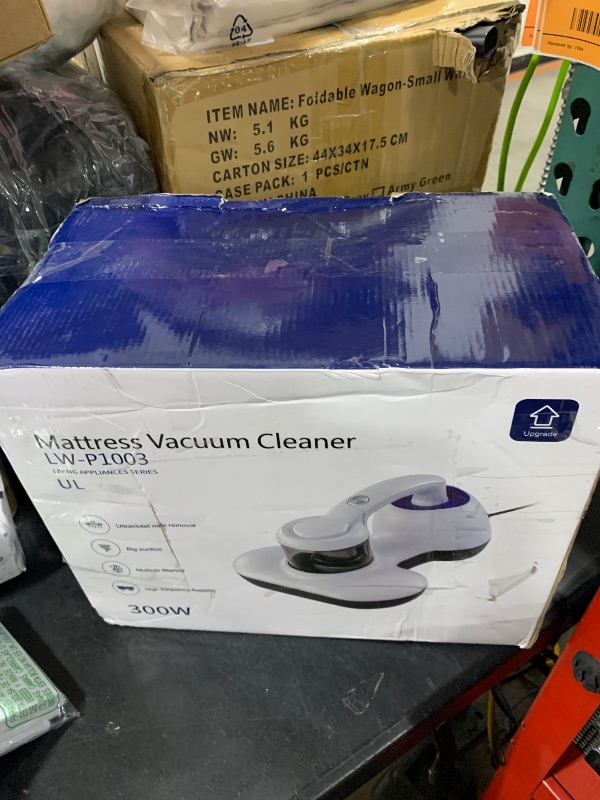 Photo 1 of Bed Vacuum Cleaner, UV Mattress Vacuum Cleaner?12KPa Powerful Suction with HEPA,Handheld Deep Mattress Cleaner for Bed, Mattresses