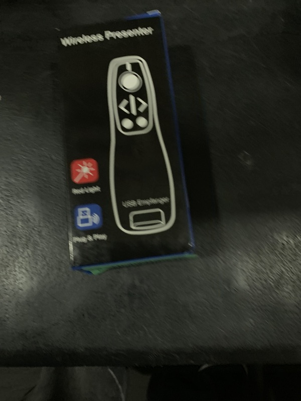 Photo 1 of 2-in-1 USB Type C Wireless Presenter Remote with Volume Control - Slide Advancer for PowerPoint