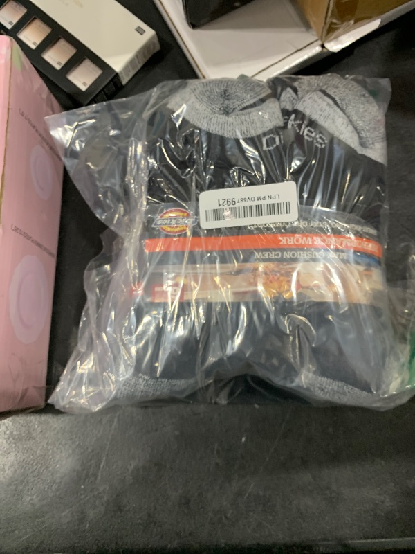Photo 1 of Dickies mens Dri-tech Moisture Control Max Full Cushion Crew Multipack Casual Sock, 3.0 Full Cushion Black (6 Pairs), Shoe Size 6-12 US