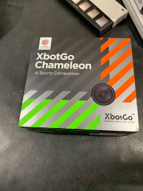 Photo 1 of XbotGo Chameleon AI Auto Sports Action Camera - 4K 60FPS Soccer Camera and Basketball Tracking Camera for Team Sports, Live Streaming, No Subscription, Works with iOS & Android (Lava Graphite)