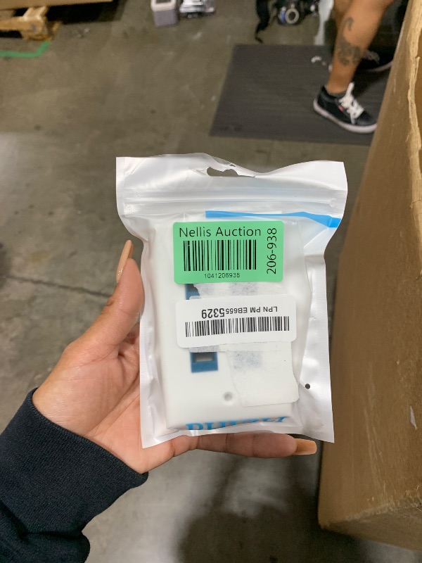 Photo 1 of Ethernet Wall Plate 4 Port, Cat 6 Ethernet Wall Outlet Female-Female, Compatible with Cat7/6/6e/5/5e RJ45 Jack Keystone Inline Coupler Wallplate Devices - Ethernet Plug In Wall Outlet - Blue