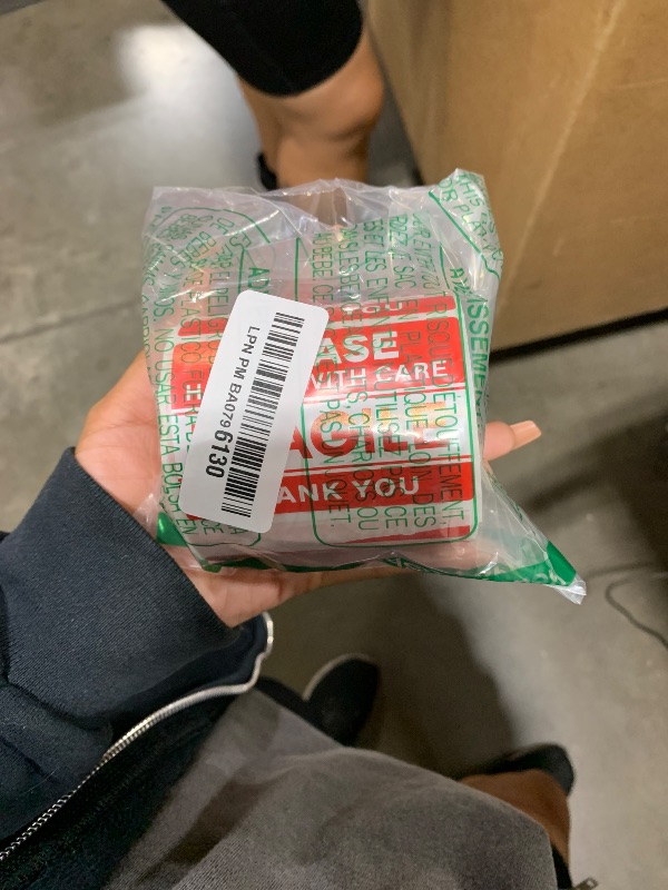 Photo 1 of UIRIO 500 PER ROLL Fragile Stickers for Shipping - Handle with Care Fragile Thank You - Strong Adhesive Red Warning Shipping Moving Label Care Packing