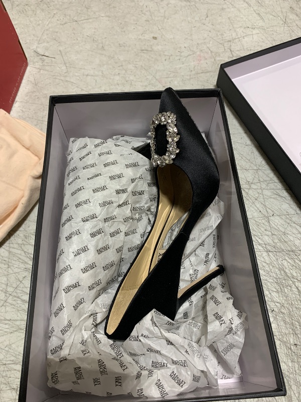 Photo 1 of Badgley Mischka womens Cher Pump, Black, 6.5 US