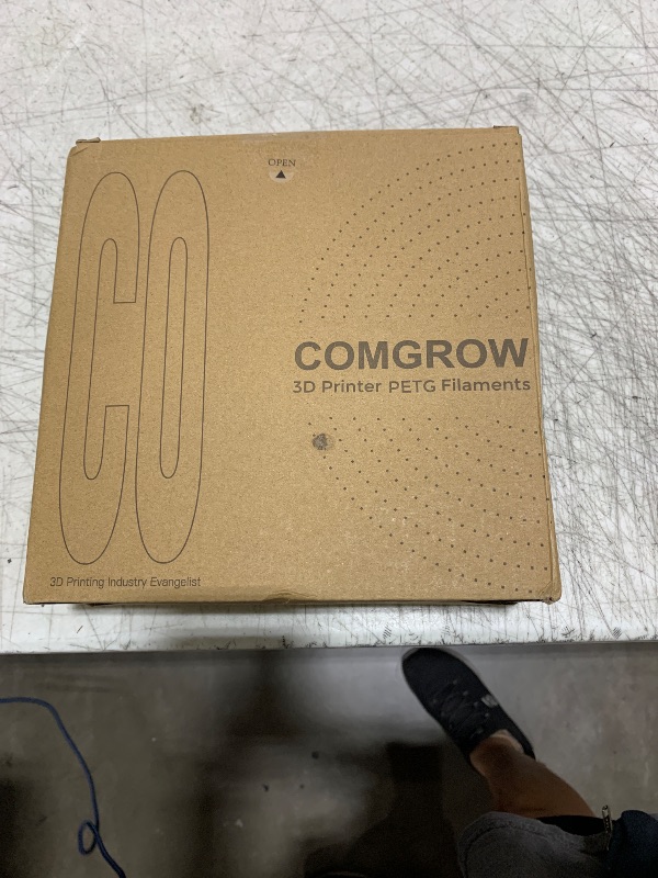Photo 1 of Comgrow PETG 3D Printer Filament 1.75mm, High Precision and Tough 3D Printer Filament 1kg (2.2LBS), Dimensional Accuracy +/- 0.02 mm, Fit Most 3D Printers Brown
