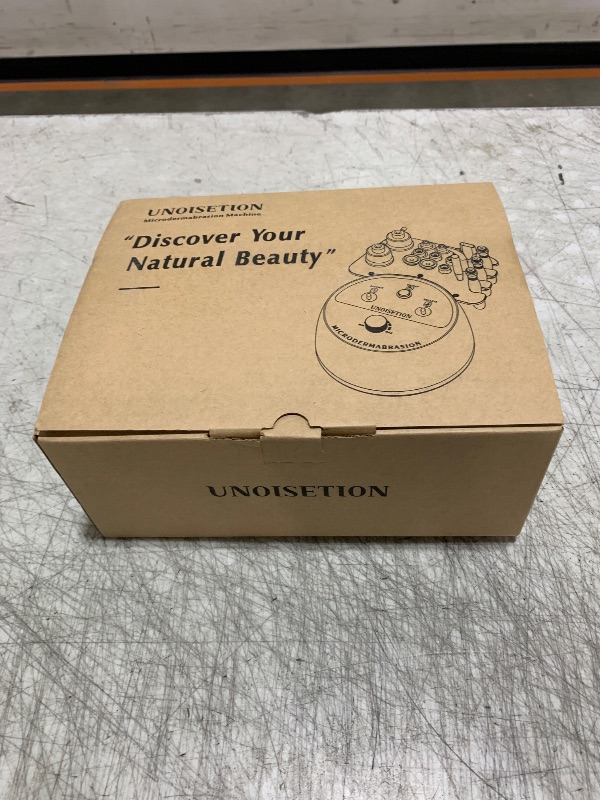 Photo 1 of UNOISETION Diamond Microdermabrasion Machine Professional, 3 in 1 Dermabrasion Facial Peeling Skin Care Device for Salon Personal Home Use
