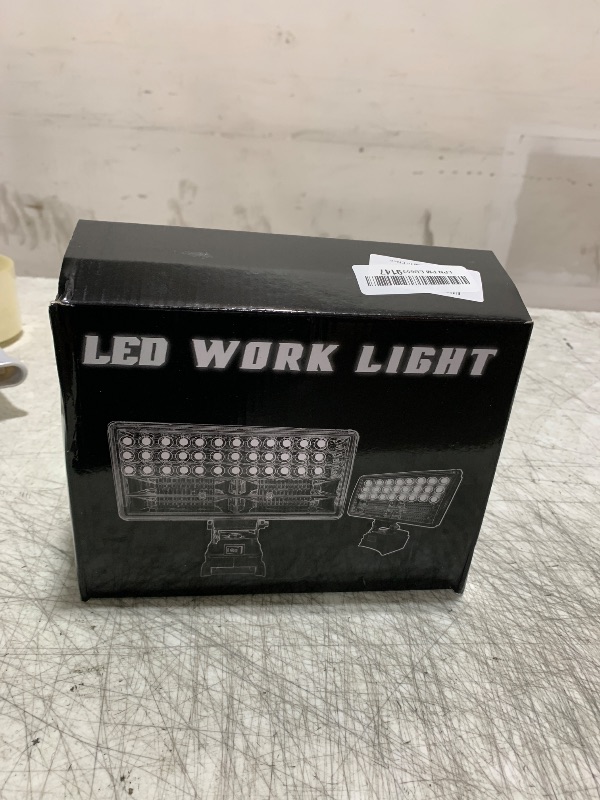 Photo 1 of Cordless LED Work Light for Dewalt 20V Battery?90W 5400LM Wide Beam Flood Light with Two USB Charging Port Flashlight for Emergency,Workshop,Garage.(No Battery)