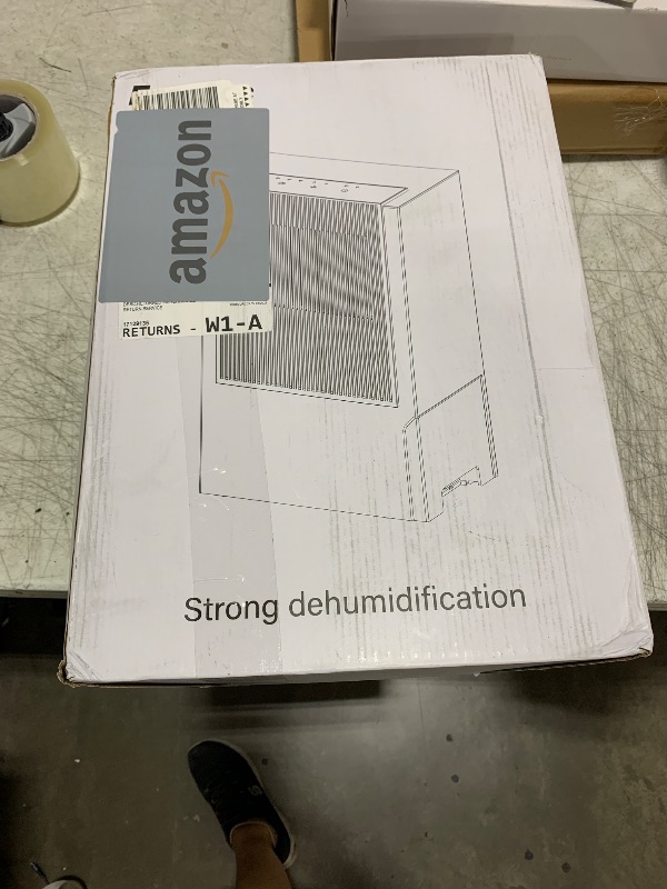 Photo 1 of Dehumidifier for Basement with Drain Hose, EasyAcc 2024 Newly [ Rotary 10X Fast Dehumidification/1500 Sq. Ft/Timer/3000ml Per Day] 2 Modes Quiet Portable Dehumidifier for Bedroom Bathroom Large Room