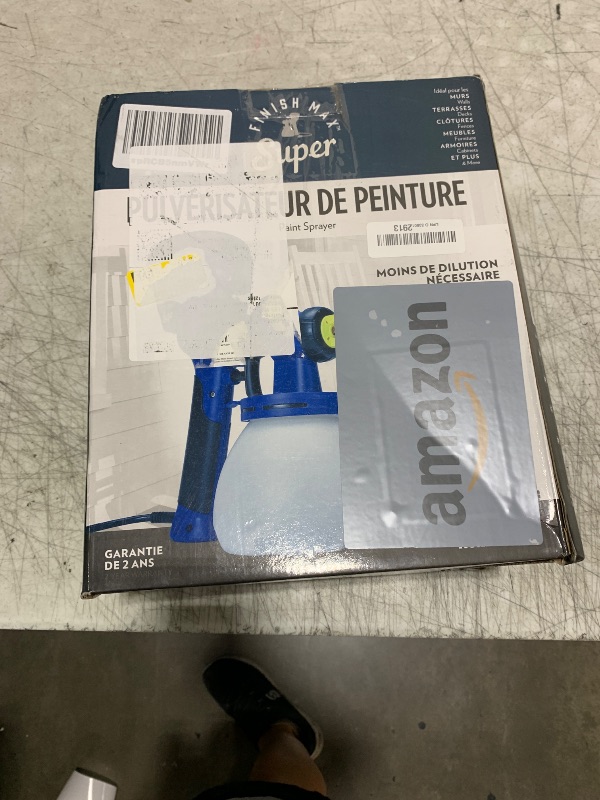Photo 1 of HomeRight C800971.A Super Finish Max, Includes 3 Brass Spray Tips, 3 Spray Patterns, Easy to Clean HVLP Paint Sprayer, Great for Furniture, Cabinets, Trim & More, Sprays Stains, Sealers & Latex Paints