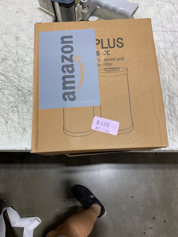 Photo 1 of PUREPLUS 5 Micron 10" x 4.5" Whole House Sediment and Carbon Water Filter Replacement Cartridge for GE FXHTC, GXWH40L, GXWH35F, GNWH38S, Culligan RFC-BBSA, WRC25HD, PP10BB-CC, Pentek RFC-BB, 2Pack