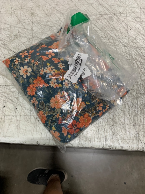 Photo 1 of Milumia Women's Vintage Printed A Line High Waist Flare Flowy Casual Midi Skirts (C Disty Floral, Medium)
