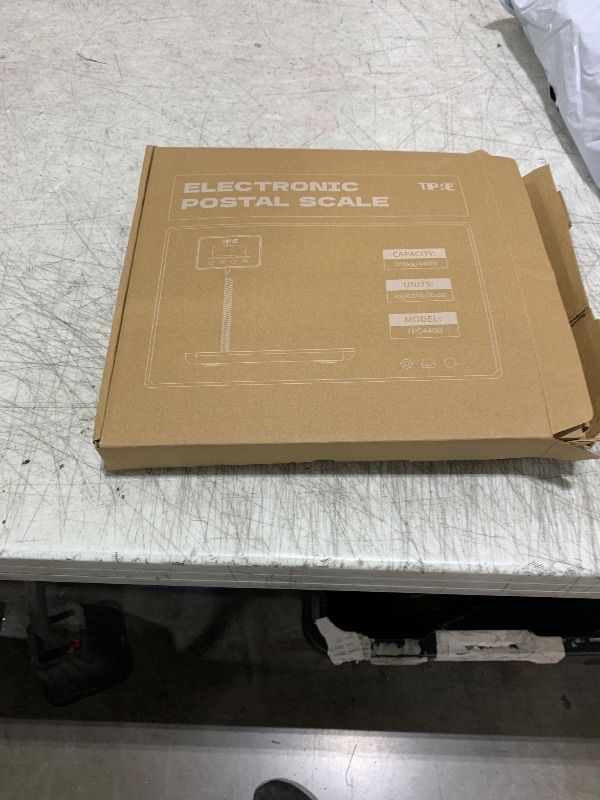 Photo 1 of TIPRE Digital Shipping Postal Scale 440lb/0.5oz Accuracy! Lightweight Carbon Fibre Commercial Weight Scale for Package, Small Business, Mail, Warehouse, Home, Luggage, Battery&Charging Cable Included