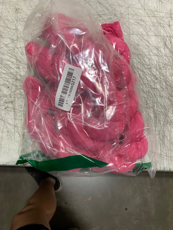 Photo 1 of Wokceer Cheesecloth Table Runner 3Pack 10FT Fuchsia Boho Gauze Cheese Cloth Table Runner for Party Long Rustic Sheer Table Runners for Baby Bridal Shower Wedding Easter Table Decor