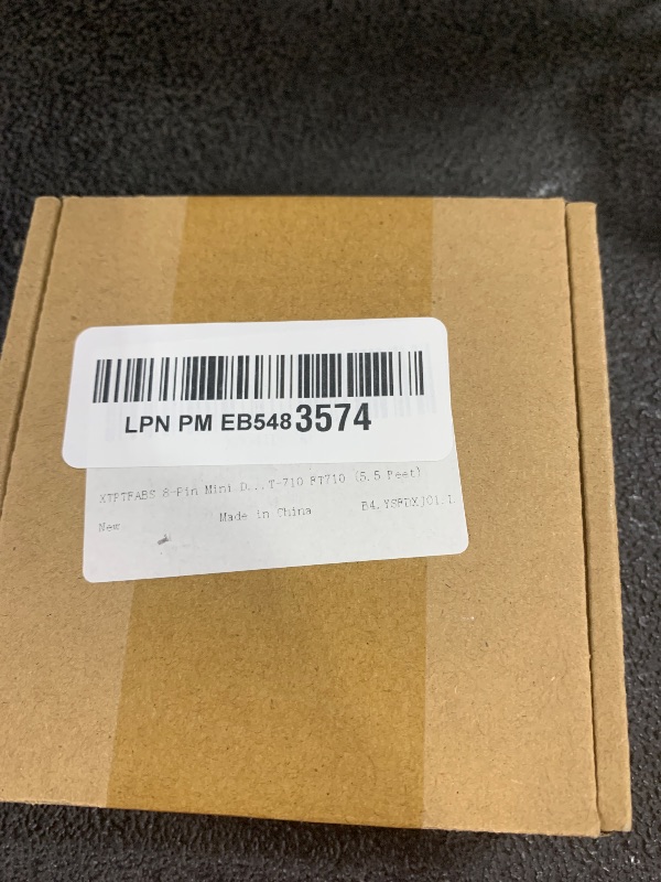Photo 1 of XTPTFABS 8-Pin Mini DIN to RCA Male Connector (1.5m / 5FT) Compatible with YAESU FT-710 FT710 (5.5 Feet)