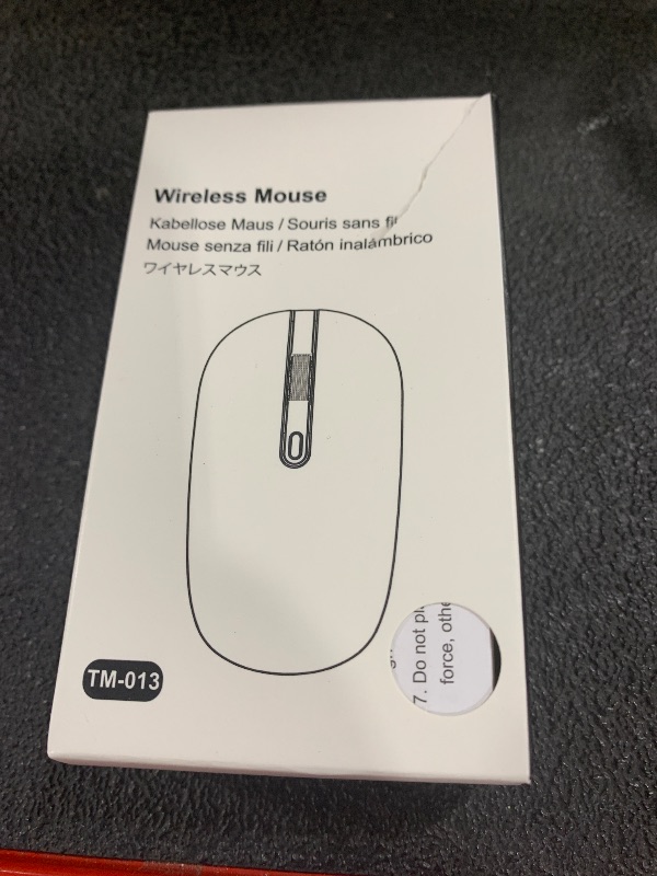 Photo 1 of cimetech Type C Wireless Mouse, USB C Mice 2.4G Silent Cordless with Type C Receiver, Portable Computer Mouse for Laptop, Notebook, MacBook Pro Air, Windows, Linux - Ambidextrous Black