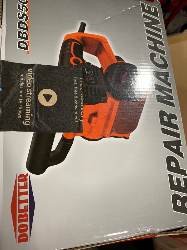 Photo 1 of Surface Conditioning Tool, Drum Sander for Woodworking, Burnishing Polishing Machine, Paint Stripper Remover, Variable Speed Tool with Tool Bag