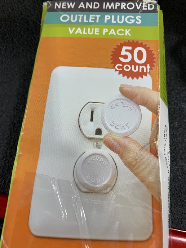 Photo 1 of Outlet Covers Baby Proofing (50 Pack) Safe & Secure Electric Plug Protectors | Sturdy Childproof Socket Covers for Home & Office | Easy Installation | Protect Toddlers & Babies | White