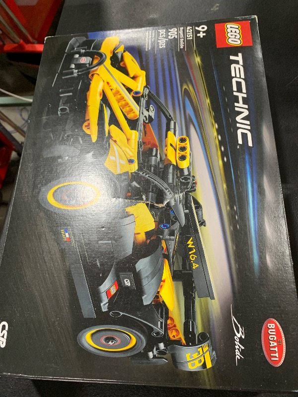 Photo 1 of LEGO Technic Bugatti Bolide Racing Car Building Set - Model and Race Engineering Toy for Back to School, Collectible Sports Car Construction Kit for Boys, Girls, and Teen Builders Ages 9+, 42151