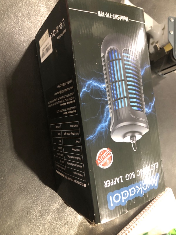 Photo 1 of Avokadol Bug Zapper,18W Mosquito Zapper Indoor and Outdoor-6.5 FT Cord Fly Trap,4200V High Power Electronic Insects Killer,Perfect for Home/Patio/Garden/Kitchen.