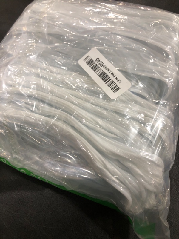 Photo 1 of Sepamoon 30 Pcs Cosmetic Pouch Bag with Zipper Transparent Waterproof PVC Pencil Case Clear Makeup Bags Brush Case Large Capacity Pencil for Office Stationery and Travel Storage(White)