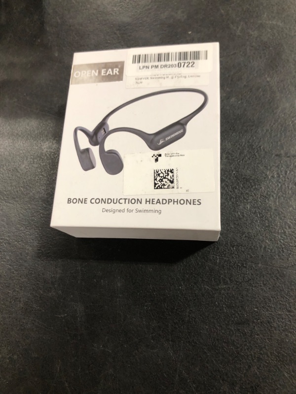 Photo 1 of SAMVEK Swimming Headphones IP68 Waterproof, Bone Conduction Headphones MP3 Player Built-in 32G Memory, Bluetooth 5.4 Wireless Headset, Open Earphones Sports Suitable for Running, Cycling, Exercise
