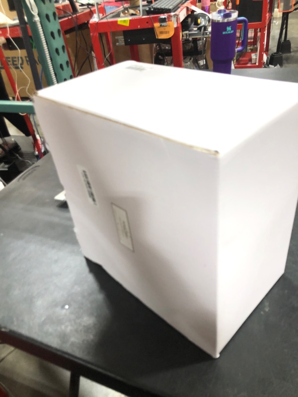 Photo 1 of UNIQOOO Clear Acrylic Card Box w/Lock, Thick Wedding Box w/Slot Gold Foil Print, Large 10x10x5.5 in, for Reception Decoration Fundraiser Money Box Election Ballot Graduation Keepsake Party Favor