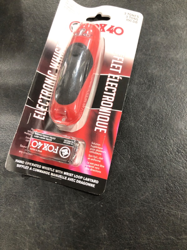 Photo 1 of Fox Unisex's Electronic (3 Tone) 40 Whistles, Black, One Size