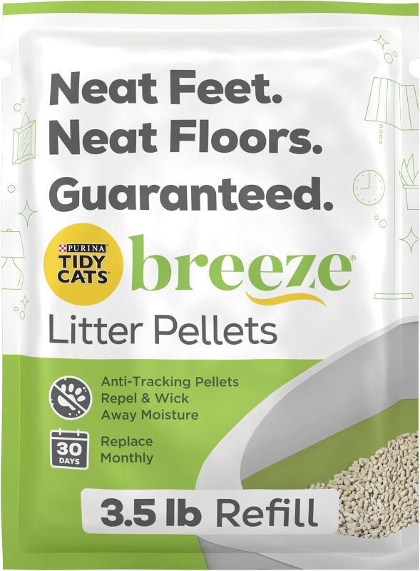 Photo 1 of Purina Tidy Cats Breeze Cat Litter Pellets Refill - 3.5 lb. Pouch
