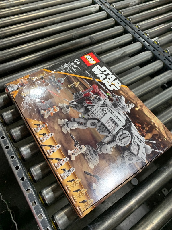 Photo 1 of LEGO Star Wars at-TE Walker 75337 Poseable Toy, Revenge of The Sith Set, Gift for Kids with 3 212th Clone Troopers, Dwarf Spider & Battle Droid Figures