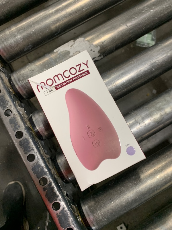 Photo 1 of Momcozy Warming Lactation Massager 2-in-1, Soft Breast Massager for Breastfeeding, Heat + Vibration Adjustable for Clogged Ducts, Improve Milk Flow, Lilac