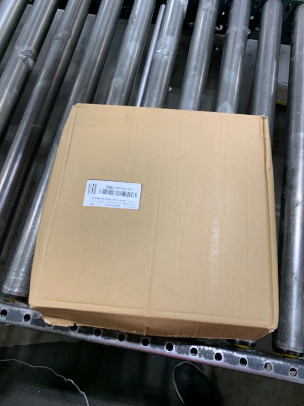 Photo 1 of BESTSTAR 12 Inch Disposable Charger Plates, 50 Pack Plastic Clear Plates with Gold Rim, Perfect Table Decor for Party, Wedding, Dinner