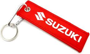 Photo 1 of MELD Motorcycle Key Tag Embroidered Keychain Key Ring Motorcycles Bike Biker Key Chain Accessories for Suzuki GS1200SS GSR400 GSX125 150 250 KATANA R GW250 SV650 TL1000