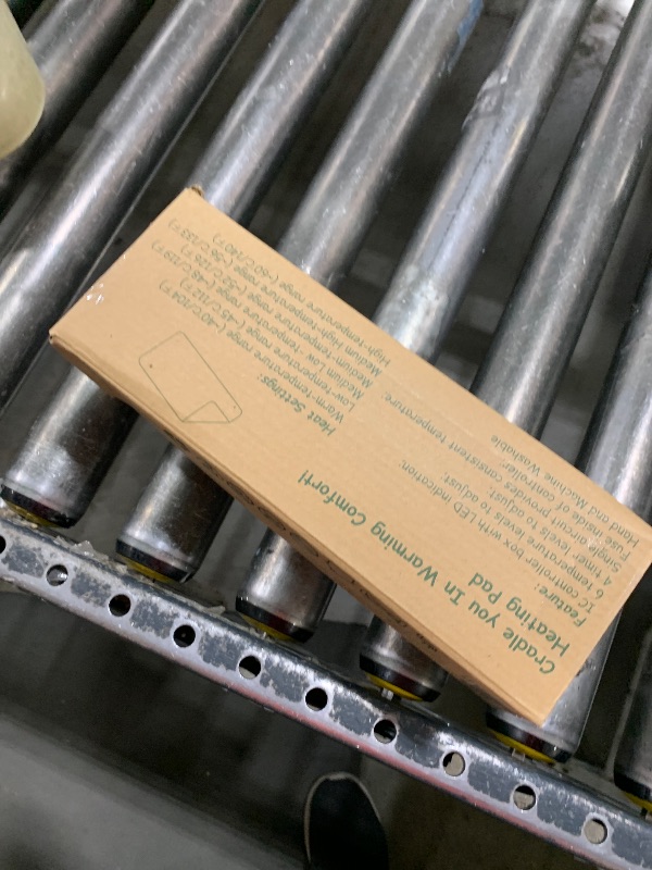 Photo 1 of Electric Heating Pad for Back Pain Relief, Heating Pads for Cramps, Auto Shut Off, Machine Washable, Heating pad for Neck and Shoulder, Knee, Arms, Legs, etc. (Dark Gray, 24‘’×12‘’)