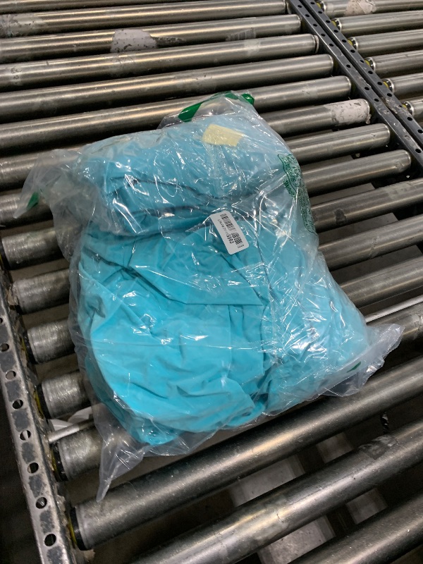 Photo 1 of Realspring Inflatable Bean Bag Chairs Blow up Chairs Camping Chairs Inflatable (Lake Blue,2 Pcs)