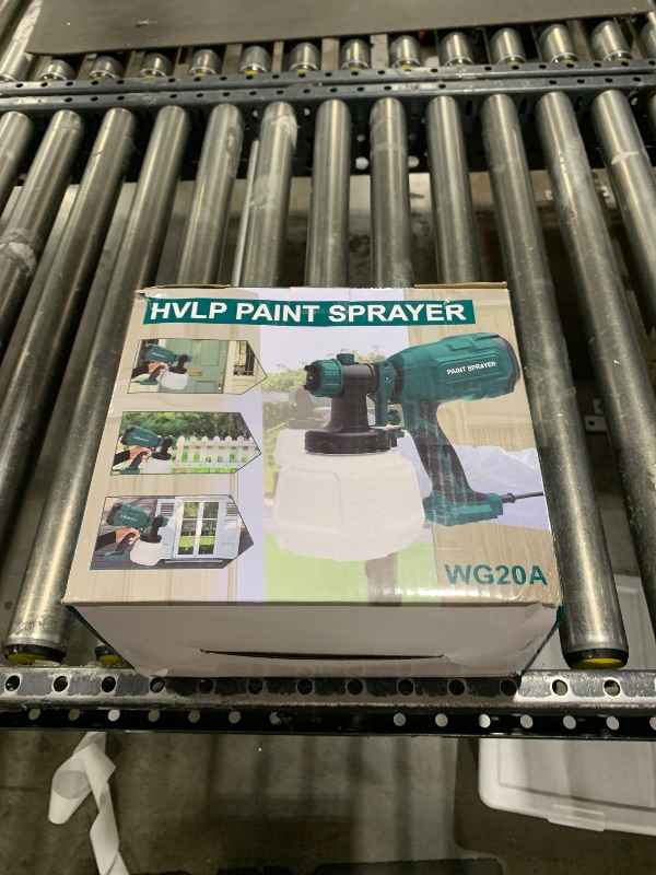 Photo 1 of Paint Sprayer, 700W HVLP Spray Gun with 4 Nozzles & 3 Patterns, Paint Gun with Adjustable Spray Width
