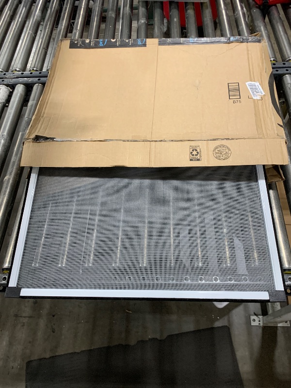 Photo 1 of FLYZZZ Adjustable Window Screen Horizontal (19.68"H x 28"-52"W) 1 Pack Expandable Window Screen 
