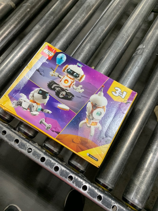 Photo 1 of LEGO Creator 3 in 1 Space Robot Toy - Building Toy with 3 Options, Robot, Spaceship, or Robot Dog - Building Kit for Kids, Boys and Girls, Ages 8+ - Gift Idea for Birthdays - 31164