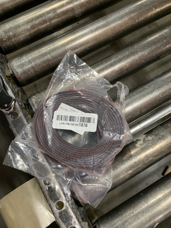 Photo 1 of Eunice Neoprene Rubber Strip Roll, 1" Wide x 1/16" Thick x 10' Long, Adhesive Backing, Multi-Functional, DIY Cuttable