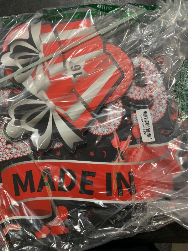 Photo 1 of 5Pcs 16th Birthday Yard Sign Decorations, Red Black Happy 16th Birthday Lawn Sign with Stakes for Made in 2009 Boys Girls Kids 16 Years Old Birthday Anniversary Party Supplies Decor Outdoor Outside