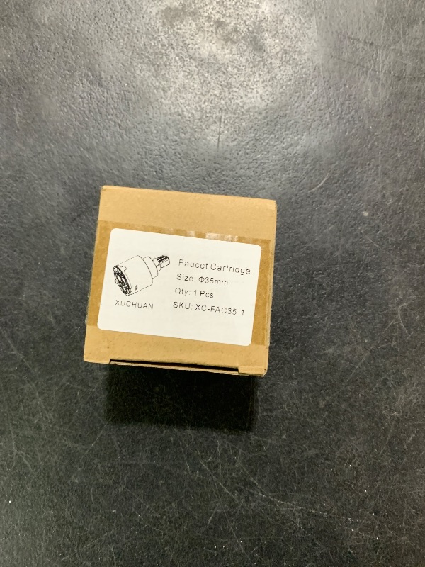 Photo 1 of XUCHUAN Diameter 35mm Ceramic Faucet Cartridge Replacement for Single Handle Kitchen Basin Shower Faucet Part, Ceramic Faucet Valve