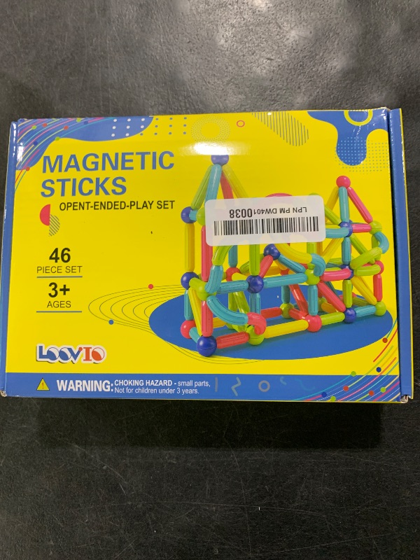 Photo 1 of Magnet Toys for 3 Year Old Boys & Girls, Montessori Toys for Toddlers Kids, Magnetic Blocks Building DIY Learning Educational Toys Gift- Starter Set