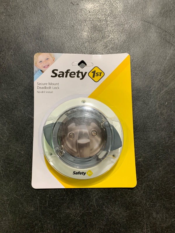 Photo 1 of Safety 1st Secure Mount Deadbolt Lock,White
