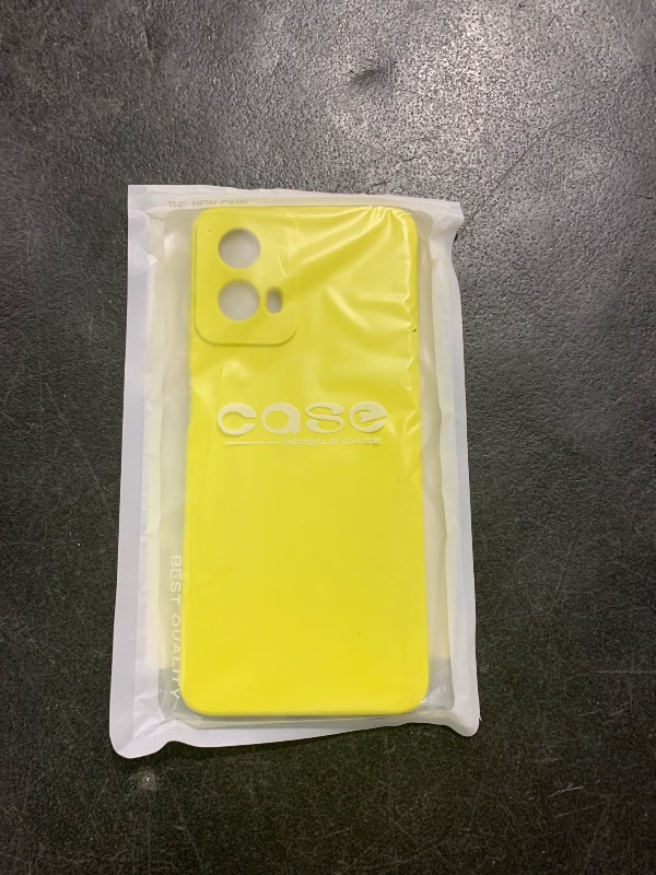 Photo 1 of oakxco for Motorola Moto G 5G 2024 Phone Case/Moto G Play 2024 Case Liquid Silicone, Thin Slim Soft Rubber Gel TPU Plain Simple Cover for Women Girl Cute, Matte Solid Color, Yellow