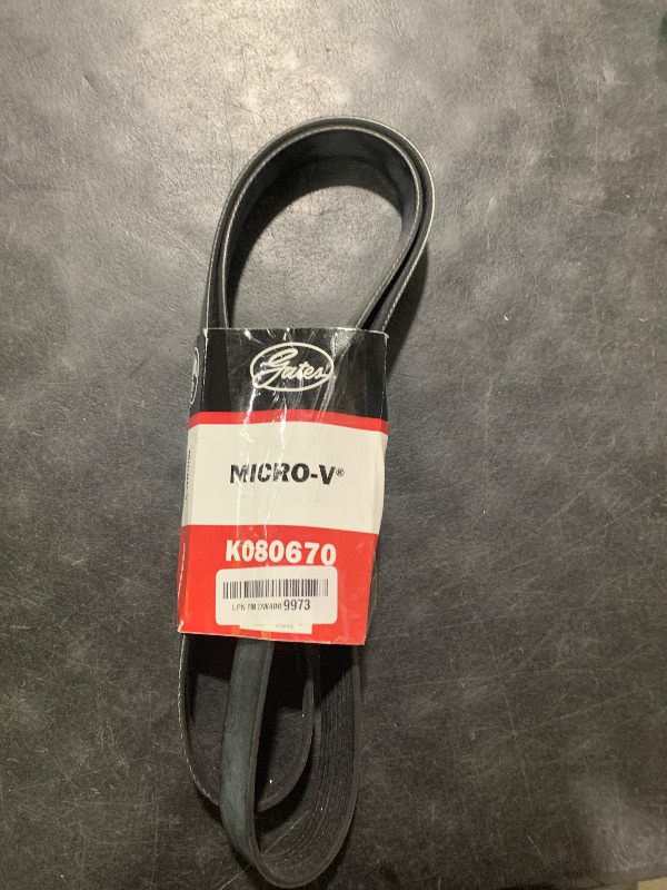 Photo 1 of Gates K080670 Micro-V Serpentine Drive Belt