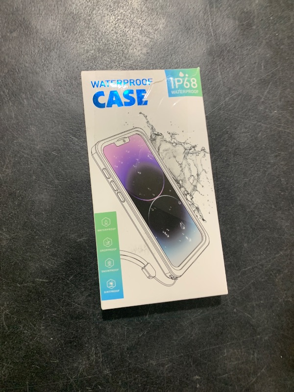 Photo 1 of Temdan Magnetic for iPhone 16 Pro Max Case Waterproof, [Built-in Ring Invisible Stand & Screen Protector][IP68 Underwater][Dropproof][Dustproof][Real 360] Shockproof Protective Phone Case 6.9'' -Grey