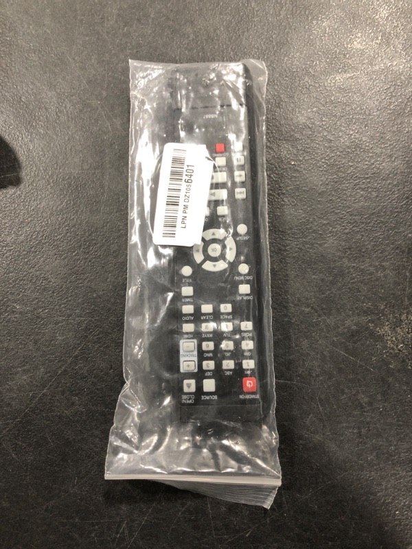 Photo 1 of NB887UD NB887 Replacement Remote Control fit for Magnavox DVD VCR Combo Player ZV427MG9A RZV427MG9 ZV427MG9 RZV427MG9A NB820UD NB820